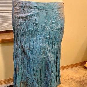 Bohemian silk skirt